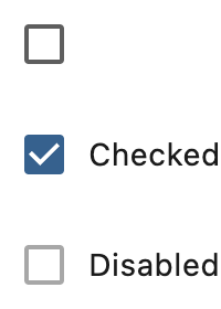Checkbox